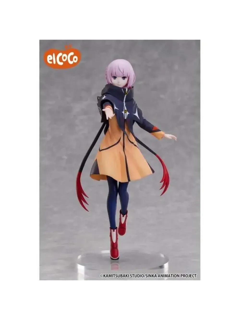 elCOCO Morisaki Kafu Figure Pink New Sinka Animation Series Round 1 US Seller
